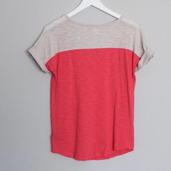 NWOT Express Women’s Neon Burnout Baseball Tee - Picture 4 of 7